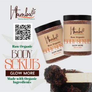 Raw & Organic Shea Butter Body Scrub 250g