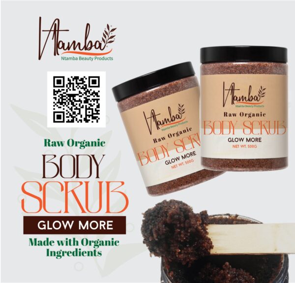 Raw & Organic Shea Butter Body Scrub 250g
