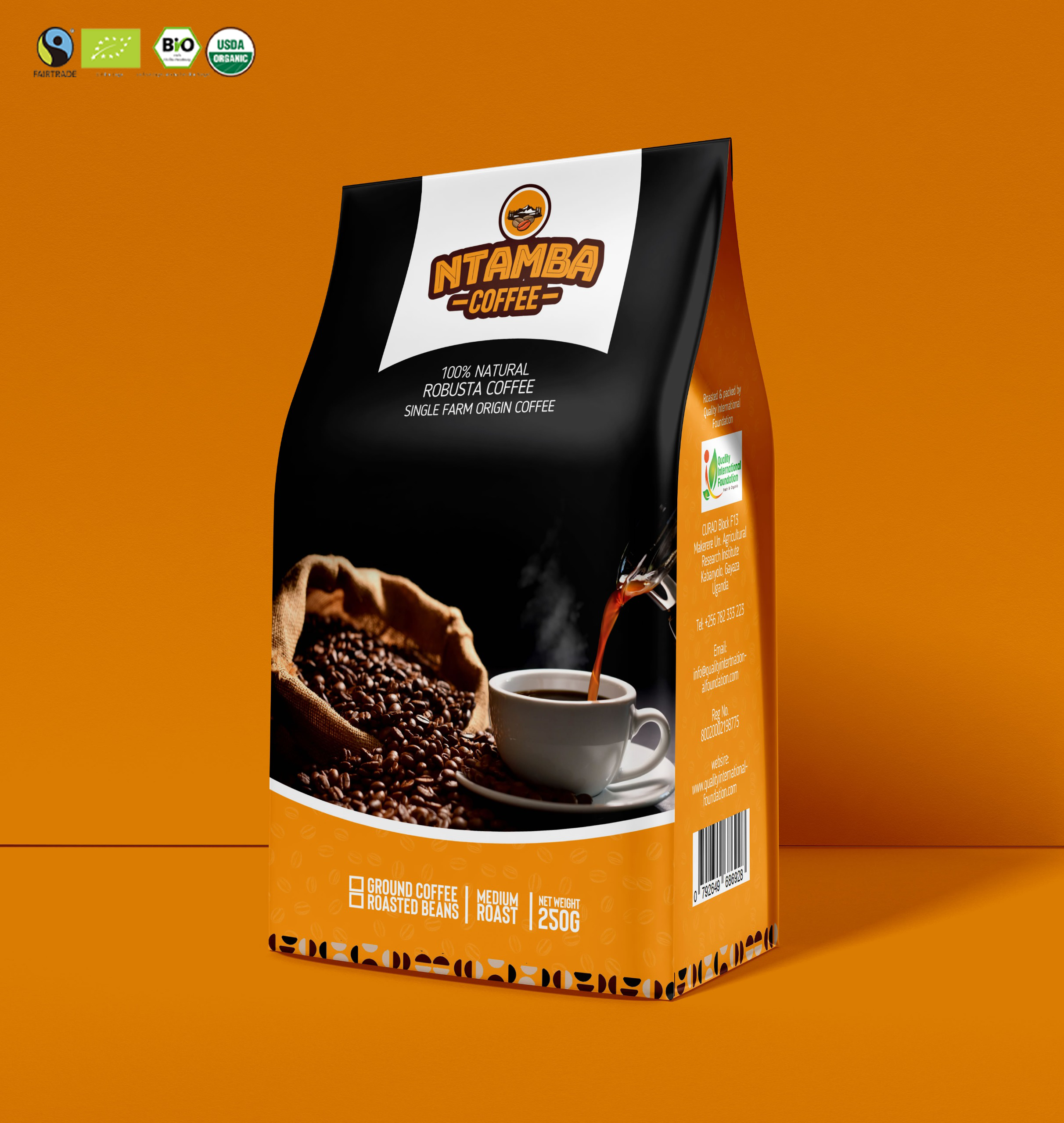 Ntamba Coffee Medium Dark Roast 1 Ntamba Coffee Medium Dark Roast