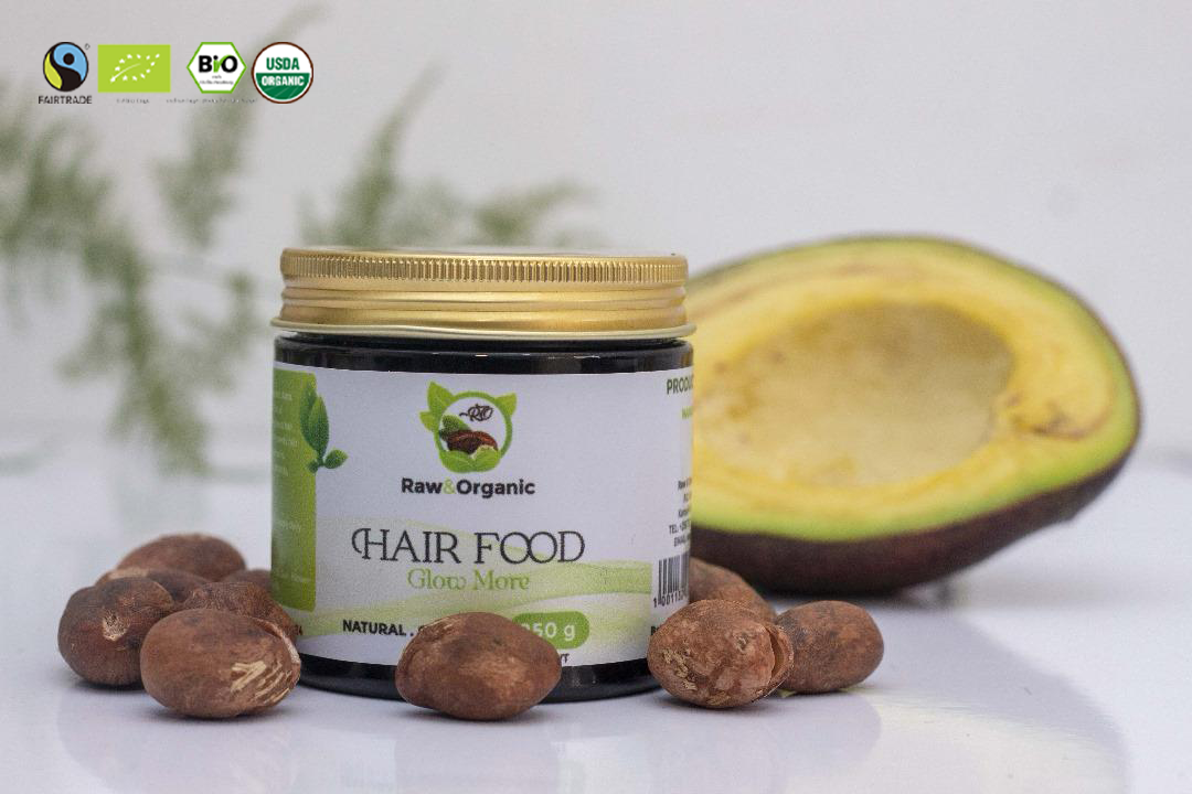 Raw & Organic Shea Butter Hair Pomade 200g 1 Raw & Organic Shea Butter Hair Pomade 200g
